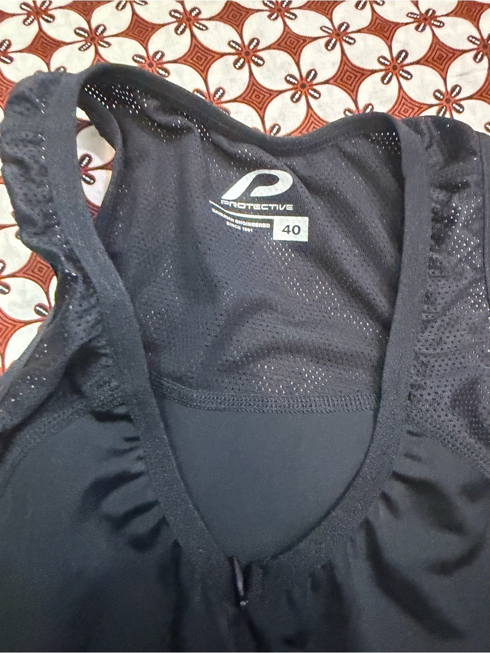 Protective Black Triathlon Suit - Picture 5 of 6